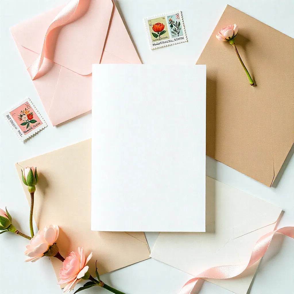 Artistieke kaart met uniek ontwerp